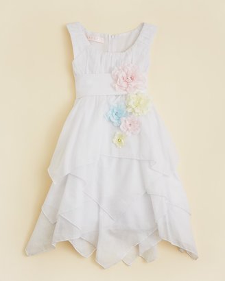 Biscotti Girls' Flower Girl Layers Dress - Sizes 4-6x