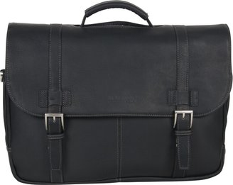Kenneth Cole Reaction Colombian Leather Flapover 15.6" Laptop Bag