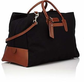 Anthony Logistics For Men T. Men's Canvas & Leather Weekender Bag - Black