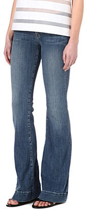 J Brand Love Story flared mid-rise jeans