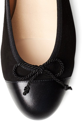 French Sole Motto Ballet Flat