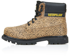 Topshop Womens Caterpillar Colorado Boots - Camel