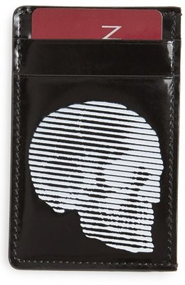 Alexander McQueen Skull Leather Card Holder