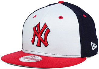New Era New York Yankees Front Base 9FIFTY Snapback Cap