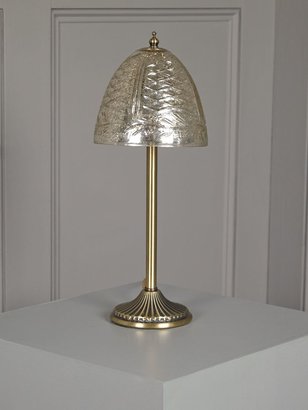 House of Fraser Shabby Chic Sofia Glass Shade Table Lamp