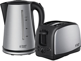 Russell Hobbs Stainless Steel Kettle and Toaster Set 21831