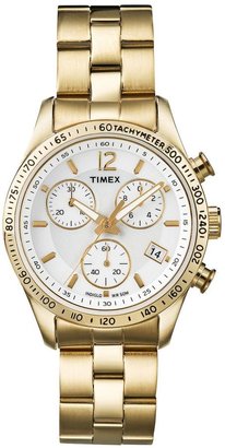 Timex Chronograph Style Stainless Steel Bracelet Ladies Watch
