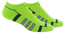 adidas Men's Slime Green 2-Pack Climalite Performance Low Cut Socks