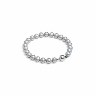 House of Fraser Jersey Pearl Silver medium pearl bracelet