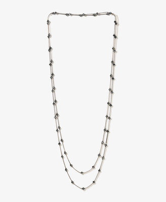 Forever 21 Beaded Layered Necklace