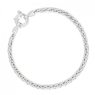Simply Silver Sterling silver fox chain bracelet