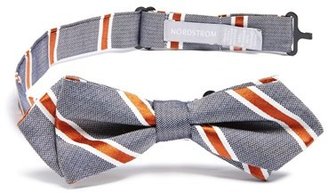 Nordstrom Freshman Stripe Pointed Bow Tie (Toddler Boys)