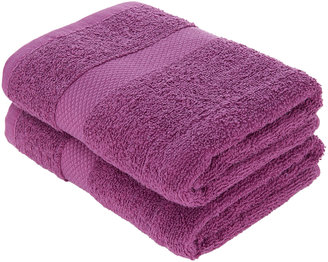 George Home Hand Towels 2 Pack - Plum