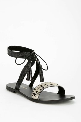 Urban Outfitters Deena & Ozzy Tasseled Lace-Up Sandal