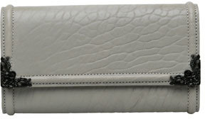 McQ 'The Edge' Fold Wallet in Grey 337231 R1B87
