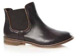 Mantaray Black leather chelsea boots