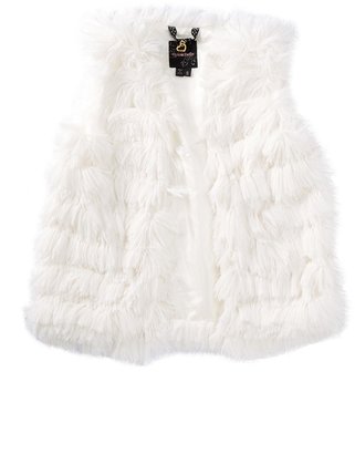 My Michelle mymichelle Fashion Faux Fur Vest (Big Girls)