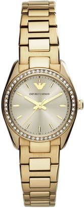 Emporio Armani AR6031 Sportivo Gold Ladies Bracelet Watch