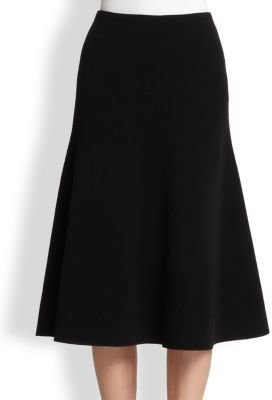 The Row Lynn Wool Skirt