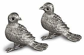 L'OBJET Bird Salt And Pepper Shakers - Silver