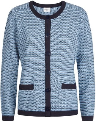House of Fraser Eastex Textured Contrast Cardigan
