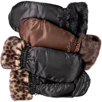 Style&Co. Faux Fur Cuff Mittens