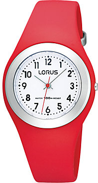 Lorus Children's Quartz Movement Rubber Strap Watch