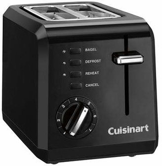 Cuisinart 2 Slice Compact Toaster Black