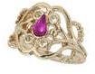 Dorothy Perkins Pink Stone Detail Ring