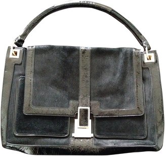 Anya Hindmarch Black Velvet Handbag
