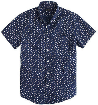 J.Crew Short-sleeve shirt in indigo stars