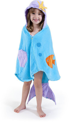 Kidorable Blue Mermaid Hooded Towel