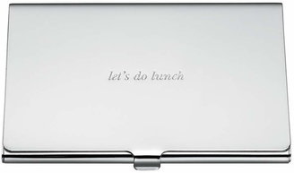 Kate Spade New York Let's Do Lunch Business Card Holder