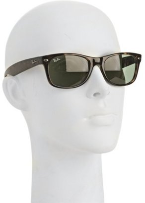 Ray-Ban brown tortoise print 'New Wayfarer' sunglasses
