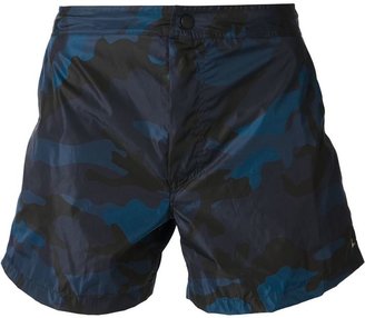 Valentino camouflage swim shorts