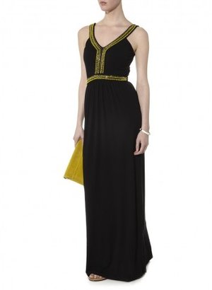 French Connection Haute jersey maxi beaded dress
