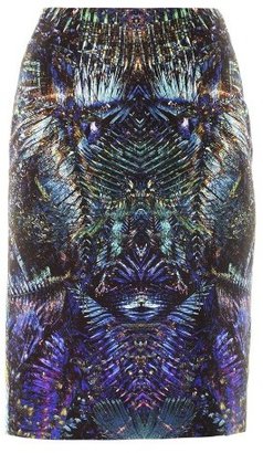 Josh Goot Digital forest-print skirt