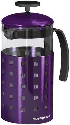 Morphy Richards 8 Cup Cafetiere 1000 Ml - Purple