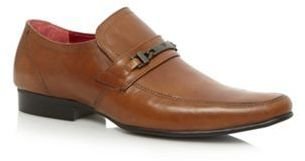 Red Tape Tan 'Luther' point toe slip on shoes