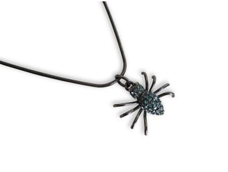Sonia Rykiel Rhinestone Spider Necklace