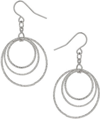 Wallis Silver Multi Hoop Earrings