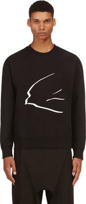 McQ Black Swallow Sweater