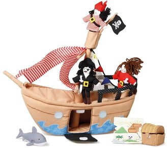Oskar & Ellen Soft Pirate Ship Toy