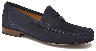 Marvin&co Men's Pirouette Rounded toe Loafers in Blue