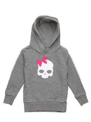 Hydrogen Junior Skull Printed Fleece Sweatshirt