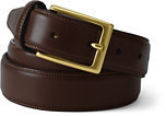 Classic Men's Glove Leather Belt-Brown,48