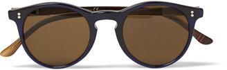 Oliver Spencer Sid Round-Frame Acetate Sunglasses