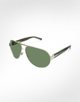 Gucci Signature Large Aviator Sunglasses