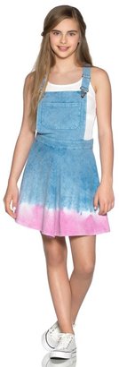 M&Co Dip dye denim pinafore dress