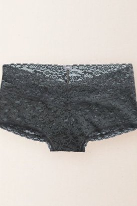 aerie Grey Vintage Lace Girly Short